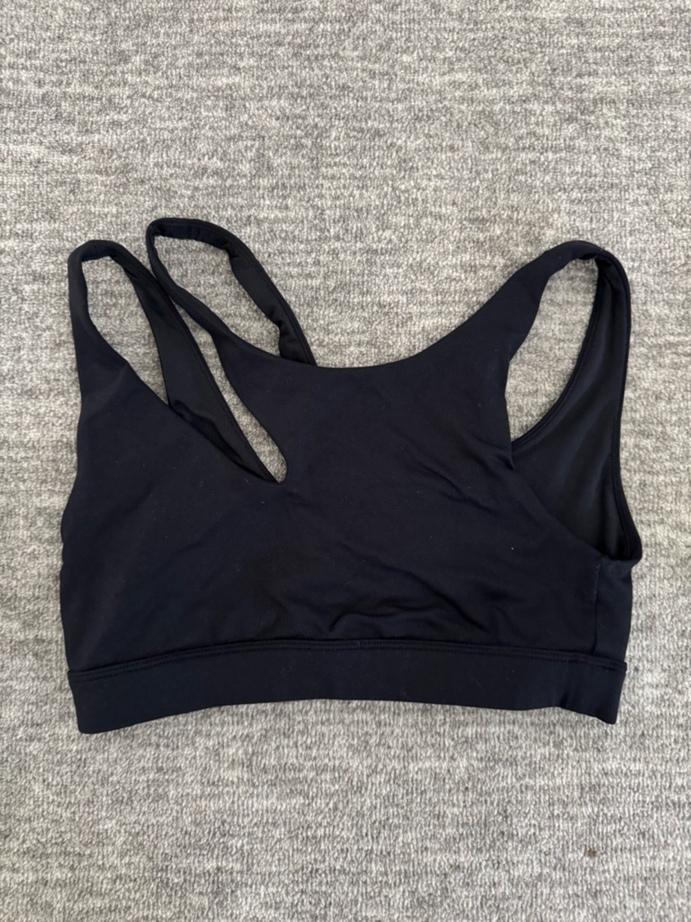 Alo Black Women's Strappy Sports Bra